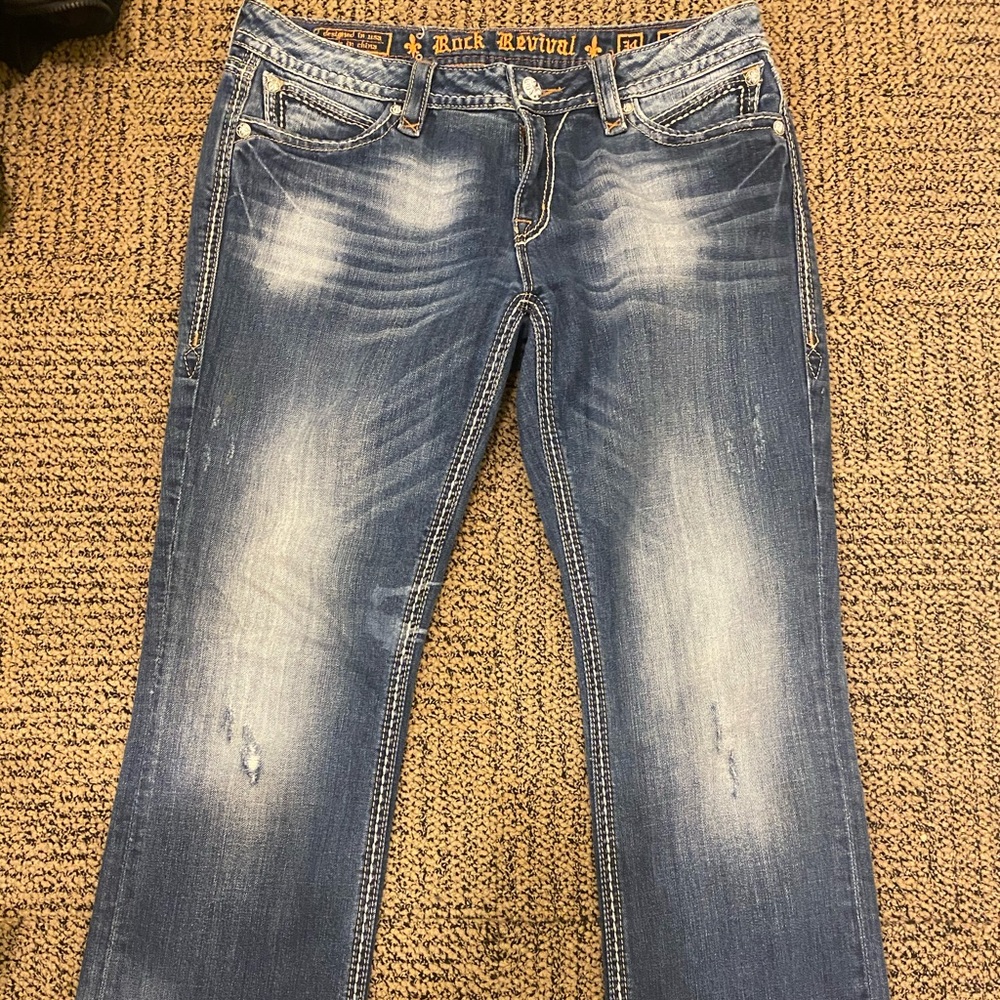 Rock revival amber boot jeans. 34. Inseam 32